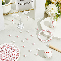 200шт бусины из полимерной глины ручной работы&nbsp;CLAY-SC0002-50