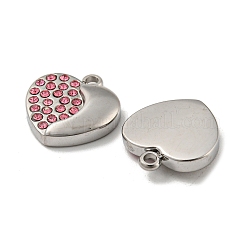 Настоящие позолоченные 14 карат шармы из нержавеющей стали 304 STAS-L022-063P-01