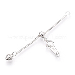 925 универсальный удлинитель цепочки из стерлингового серебра FIND-T009-02S