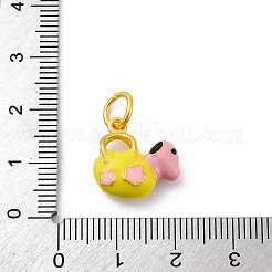 Подвески из эмали и сплава&nbsp;LS-ENAM-E362-03C