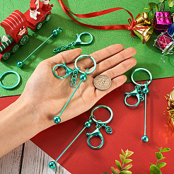 5 шт. брелок из сплава и латуни с бусинами для изготовления ювелирных изделий своими руками DIY-SW0001-16A