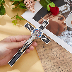 Большие подвески с эмалью из цинкового сплава&nbsp;PALLOY-WH0816-046P-B