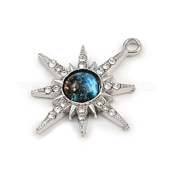 Подвески из сплава и страза&nbsp;FIND-F013-05P