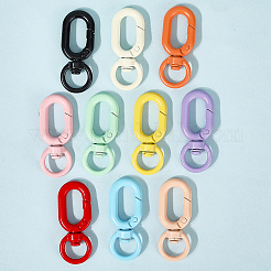 20 шт. двухцветные поворотные застежки из сплава&nbsp;FIND-SC0017-40