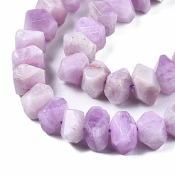 Природные кунцит бисер нитей X-G-S376-008