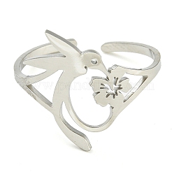 Открытые кольца из нержавеющей стали 304&nbsp;LS-RJEW-S237-01P