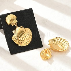 Серьги-гвоздики из нержавеющей стали 304&nbsp;EJEW-U043-03G