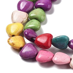 Синтетических нитей бирюзовые бусы G-B140-F01