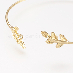 Браслет из латунной манжеты&nbsp;X-BJEW-P168-F08