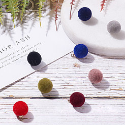 Флокированные акриловые подвески FIND-T046-33C