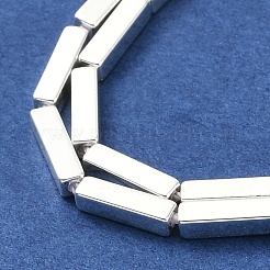 Гальванические нити из синтетических немагнитных гематитовых бусин&nbsp;G-U003-05