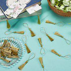 60 шт. полиэстеровая подвеска-кисточка&nbsp;AJEW-GF0010-90