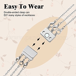 Коробка из цинкового сплава конвертер с магнитными застежками&nbsp;LS-PALLOY-C159-02P