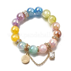 90 шт. бусины из искусственной смолы с эффектом кошачьего глаза RESI-Z041-07