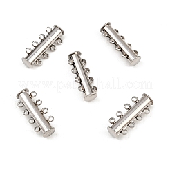 Не тускнеющие однорядные застежки-слайдеры из нержавеющей стали 304 STAS-H402-35P-01