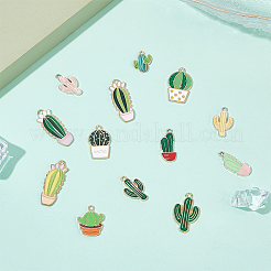 Подвески из эмали и сплава ENAM-PH0001-60LG