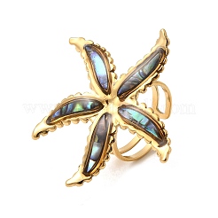 Кольца-манжеты из нержавеющей стали 304 для женщин&nbsp;RJEW-F193-02G