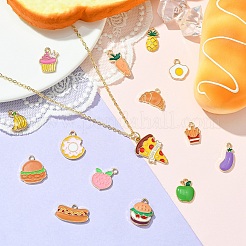 15шт 15 стиля подвески из сплава с эмалью&nbsp;ENAM-YW0004-44