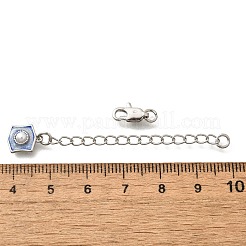 Латунный АБС искусственный жемчуг заканчивается цепочкой KK-K398-10P