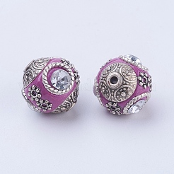 Ручной Индонезия круглых бусин&nbsp;IPDL-R400-14