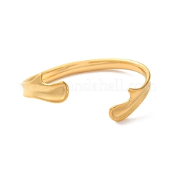 Браслеты-манжеты из нержавеющей стали 316&nbsp;BJEW-C053-02G