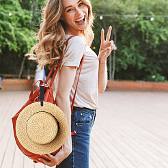 6 шт. 6-цветный сплавной зажим для шляпы для путешествий&nbsp;FIND-GO0001-18