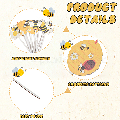 14 шт. деревянные украшения для торта&nbsp;DIY-CN0005-56A