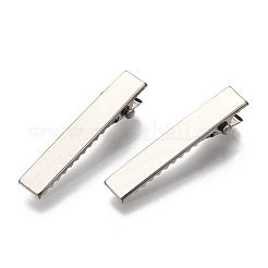 Железные плоские заколки-пеликаны IFIN-S286-34mm