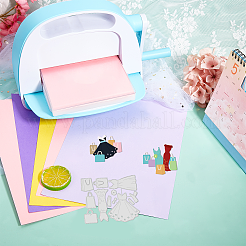 Платье сумка для покупок штампы из углеродистой стали трафареты DIY-WH0309-1265