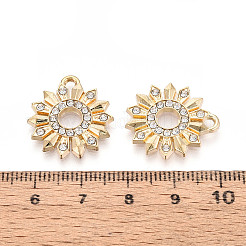 Подвески из сплава и страза&nbsp;FIND-N008-22KCG