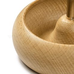 Деревянные ручные спиннеры для бисероплетения TOOL-K012-04