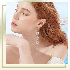 2 нить бусин из натуральных пресноводных ракушек SHEL-SC0001-84