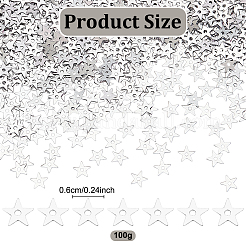 100г ПВХ украшения аксессуары пластиковые пайетки FIND-GO0003-44