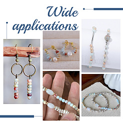 1 нить бусин из натурального цветка амазонита G-AR0005-85