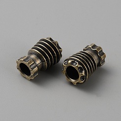 Латунные европейские бусины edc&nbsp;KK-WH0081-63AB