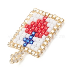 Стеклянные подвески из бисера&nbsp;PALLOY-MZ01228