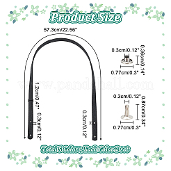 10шт. 5-х цветный ремень из искусственной кожи на плечо&nbsp;FIND-WR0009-33
