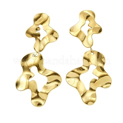 Серьги-гвоздики из нержавеющей стали 304 для женщин&nbsp;EJEW-K268-13A-G