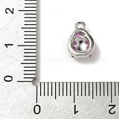 Латунные микро проложить кубического циркония подвески&nbsp;KK-I276-38P