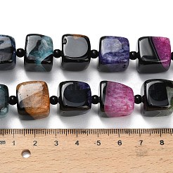 Природный агат бисер нитей&nbsp;G-F820-O01-01I