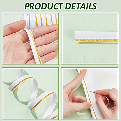 Атласная лента из полиэстера OCOR-WH0091-32B