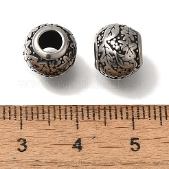 Европейские бусины из нержавеющей стали 304 STAS-D191-15A-AS