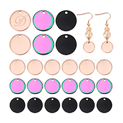 60 шт. 3-цветное ионное покрытие (IP) из нержавеющей стали 304&nbsp;STAS-PH0006-68