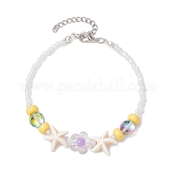 Стеклянные браслеты из бисера для женщин&nbsp;BJEW-JB11630