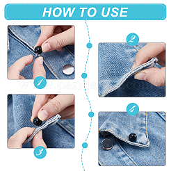 48 шт. 3 стиля пластиковые жемчужины без пришивания кнопок&nbsp;FIND-NB0006-78A