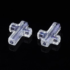 Прозрачные акриловые бусины&nbsp;X-OACR-N008-100