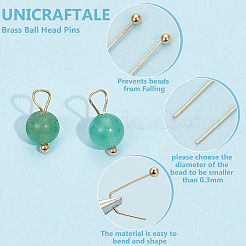 Контакты латунь шаровой головкой&nbsp;KK-UN0003-31B