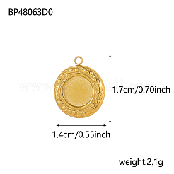 Подвески из нержавеющей стали 304 STAS-OY002-96G