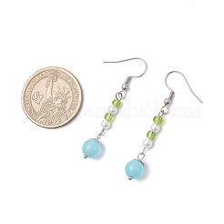 Глаза кота болтающийся серьги&nbsp;EJEW-JE06491-01