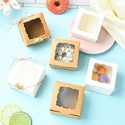 10 шт. квадратная коробка для выпечки&nbsp;CON-YW0001-95A